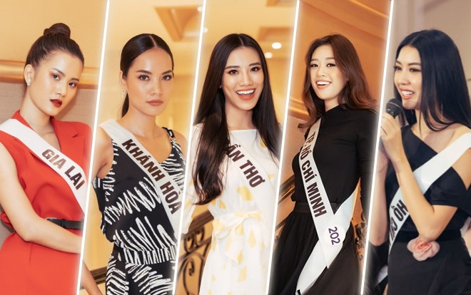 Hội bạn thân Thúy Vân - Khánh Vân - Hoàng Phương - Kim Duyên kéo nhau dẫn đầu tổng điểm MUV 2019 Ảnh 2