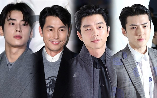 Màn đọ sắc đỉnh cao của Gong Yoo - Jung Woo Sung, Cha Eun Woo (Astro) và Sehun (EXO) tại sự kiện Ảnh 2