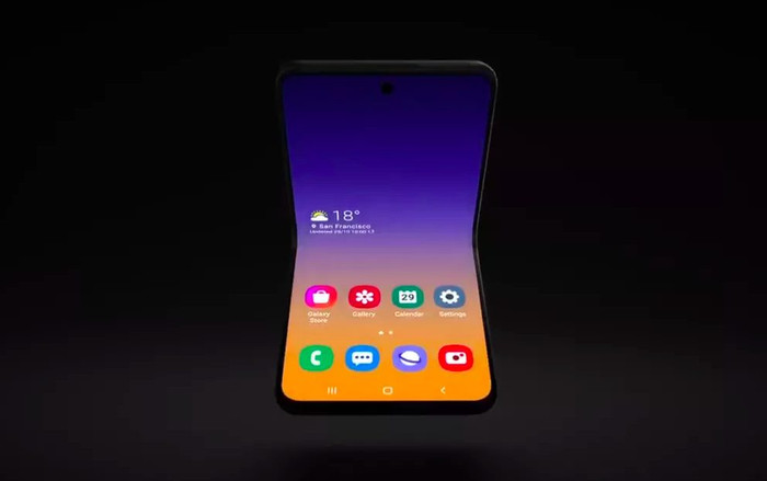 Samsung giới thiệu mẫu smartphone mới có thể gập làm đôi, nhỏ trong lòng bàn tay Ảnh 2