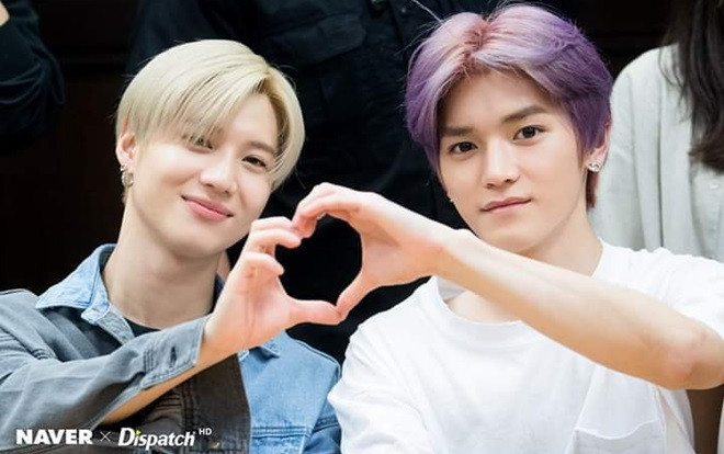 Taeyong khiến các fan thích thú khi thể hiện sự chu đáo và ngưỡng mộ của mình dành cho đàn anh Taemin Ảnh 2