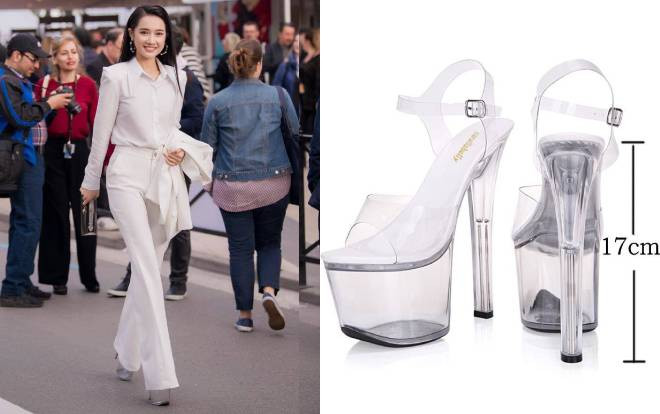 Cao thủ đi giày cao gót 'chọc trời' của Vbiz không ai khác chính là Nhã Phương, giày 20 cm không là gì Ảnh 2