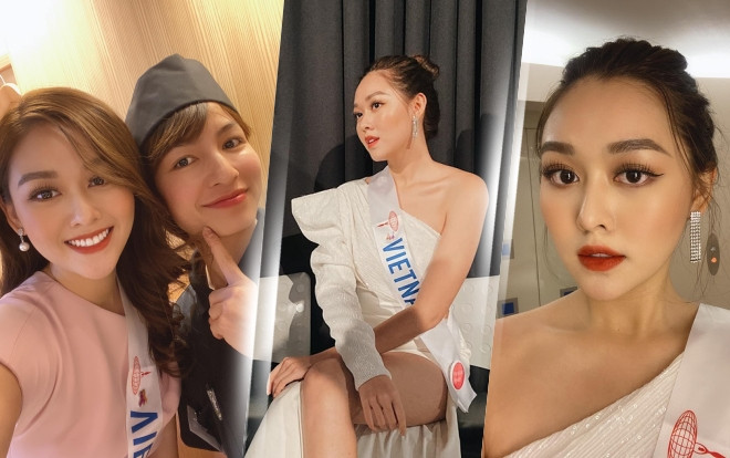 Tường San được fan Việt tại Nhật Bản động viên, bị sốt cao vẫn nỗ lực ghi điểm tại Miss International 2019 Ảnh 2