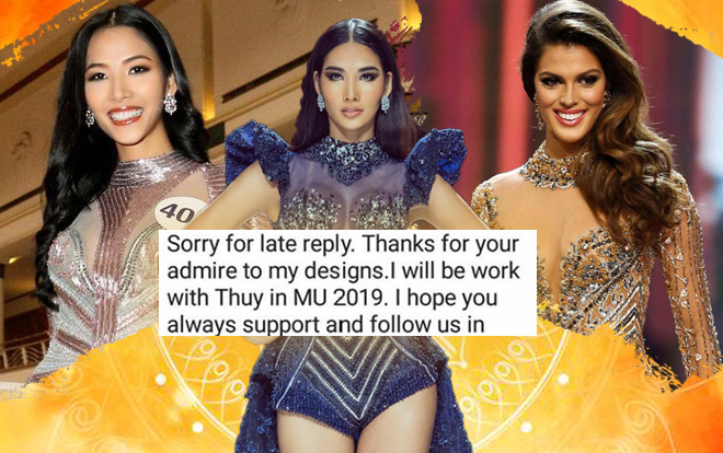 Hoàng Thùy kết hợp cùng NTK Hoàng Hải: 10 ngày lộng lẫy áo váy 'càn quét' Miss Universe 2019? Ảnh 2