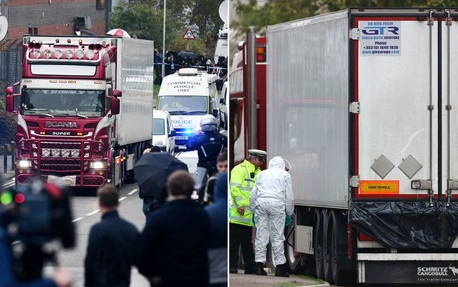 Nhiều người nhận được tin nhắn dọa giết sau vụ 39 người chết trên container ở Anh Ảnh 2