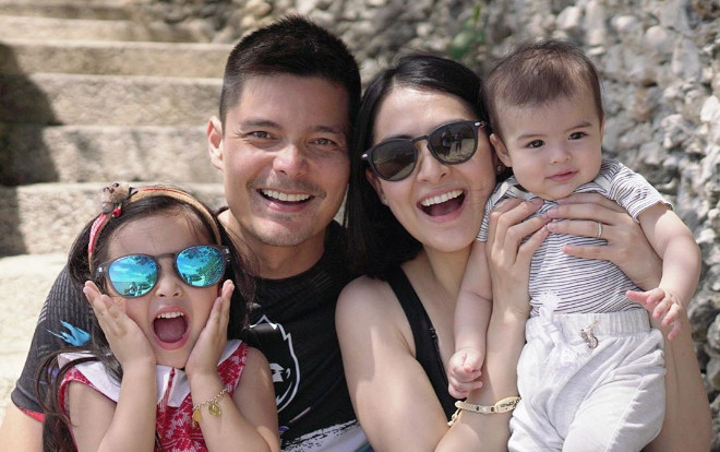 'Mỹ nhân đẹp nhất Philippines' Marian Rivera cười xả ga hạnh phúc bên chồng con Ảnh 2