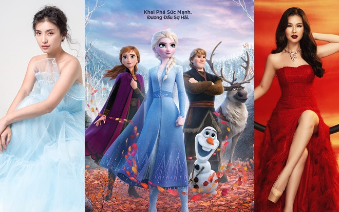 Tiêu Châu Như Quỳnh, Võ Hạ Trâm lồng tiếng cho Elsa và Anna trong phim hoạt hình 'Frozen - Nữ hoàng băng giá 2' Ảnh 2