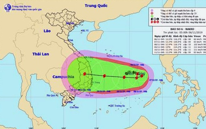 Áp thấp nhiệt đới trên Biển Đông mạnh lên thành bão số 6, hướng di chuyển phức tạp Ảnh 2