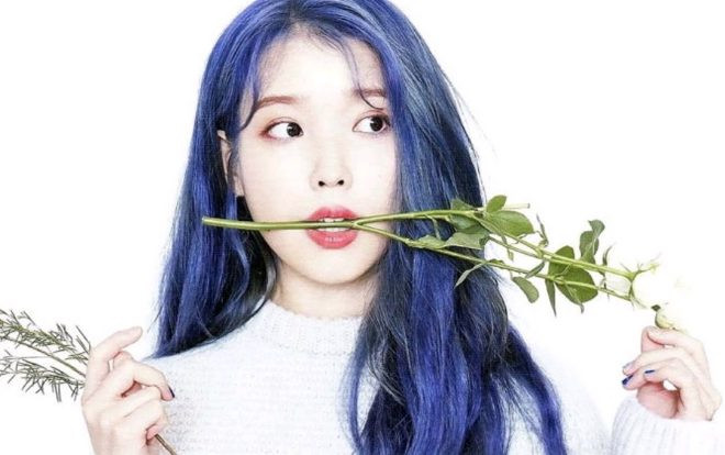 Cộng đồng mạng phát cuồng với màu tóc siêu lạ mắt của IU Ảnh 2