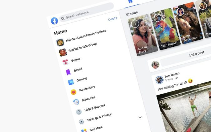 Facebook bất ngờ thử nghiệm giao diện mới tại VN, có cả màu tím mộng mơ Ảnh 2