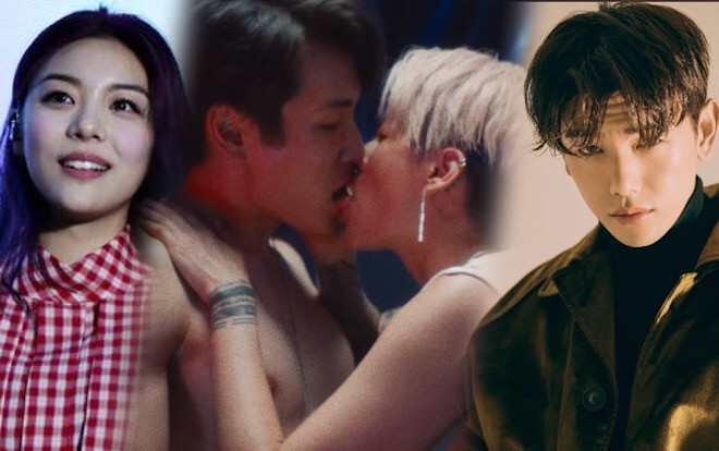 Ailee và Eric Nam sốc, chết lặng trước nụ hôn 'ướt át' của Amber Liu Ảnh 2