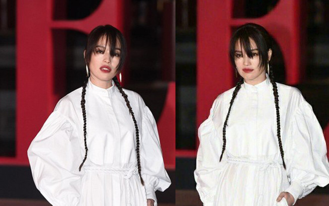 Bỗng một ngày chị đẹp Thư Kỳ 'mất điểm' toàn tập với mái tóc không thể hiểu nổi Ảnh 2