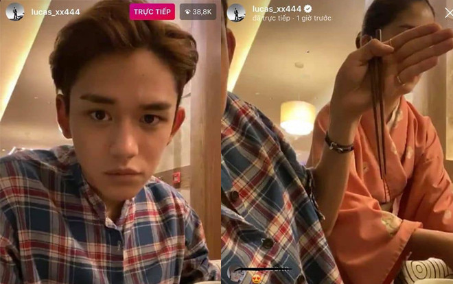 Cùng quay phim trong nhà hàng Nhật như Khoa Pug nhưng hành động của Lucas (SM Entertainment) lại khiến nhiều người thán phục Ảnh 2