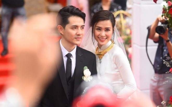 Bí mật chưa được tiết lộ về chiếc áo dài cưới của Đông Nhi Ảnh 2