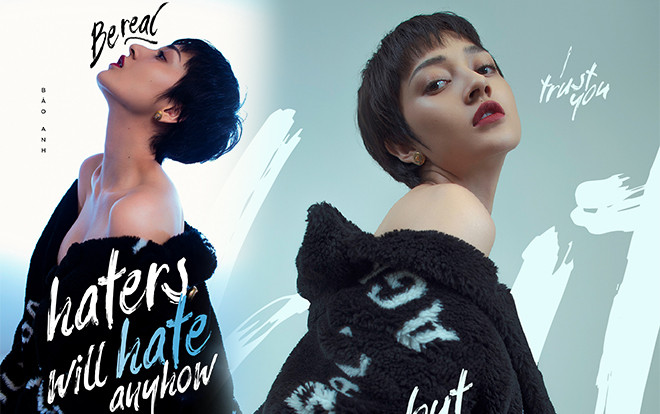 Bảo Anh gây choáng với mái tóc ngắn như con trai và ẩn ý 'không niềm vui gì lớn hơn được là chính mình' Ảnh 2