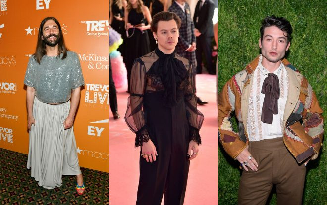 Các nam thần Hollywood khiến fan hoảng hồn vì style đồng bóng tại Met Gala Ảnh 2