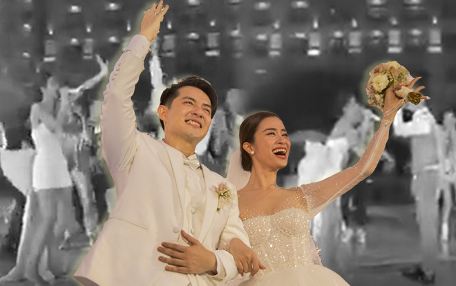 Đông Nhi - Ông Cao Thắng 'dẩy đầm' cực sung ca khúc mới cùng khách mời cuối tiệc cưới Ảnh 2