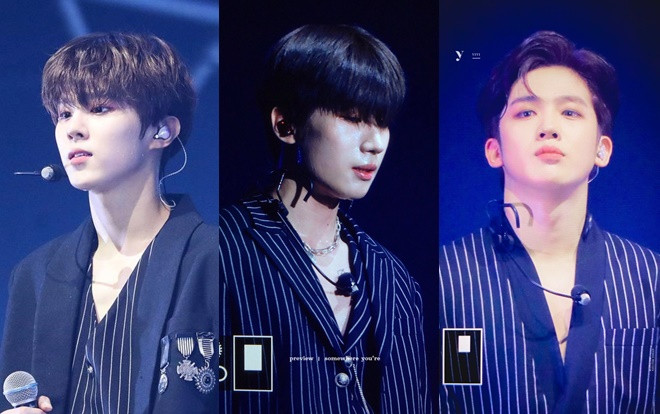 X1 khóc trên sân khấu, Lee Eun Sang nghẹn ngào: 'Xin hãy bảo vệ bọn em' Ảnh 2