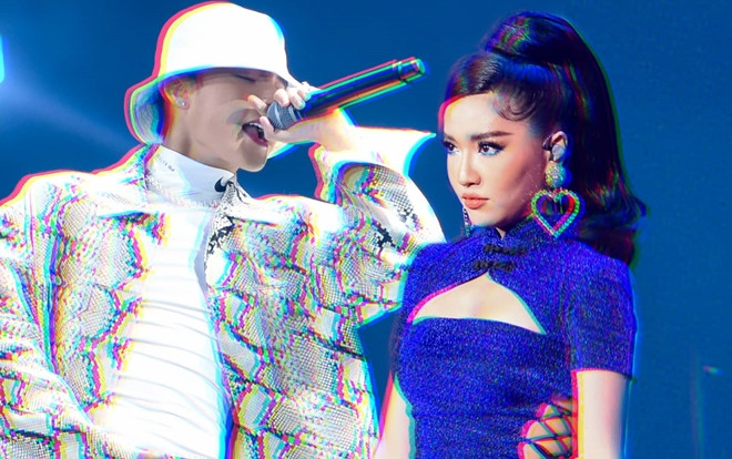 Sơn Tùng M-TP cầm trịch dàn 'hợp xướng', Bích Phương kẻ mắt xanh lè 'bỏ bùa' khán giả tại đêm nhạc TP.HCM Ảnh 2