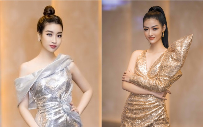 'Chị em' Đỗ Mỹ Linh, Kiều Loan một bước lên thẳng top đầu sao đẹp, fan khó phân định ai lộng lẫy hơn Ảnh 2