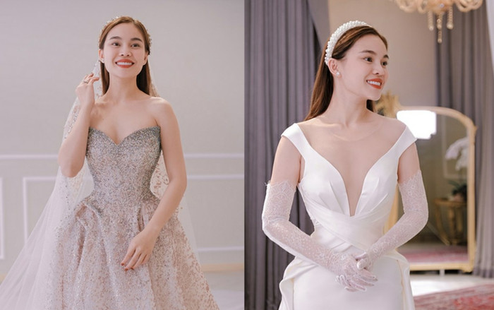 Giang Hồng Ngọc công bố 3 bộ váy cưới hơn nửa tỷ đồng, nhưng bất ngờ hơn là ý nghĩa của nó Ảnh 2