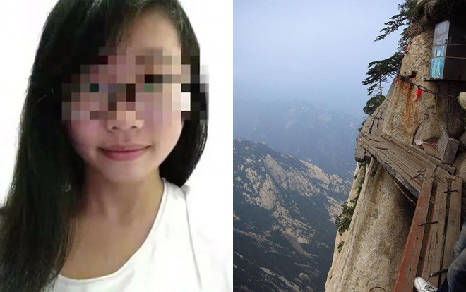 Nữ sinh mất mạng khi selfie trên đỉnh núi 2.000 mét Ảnh 2