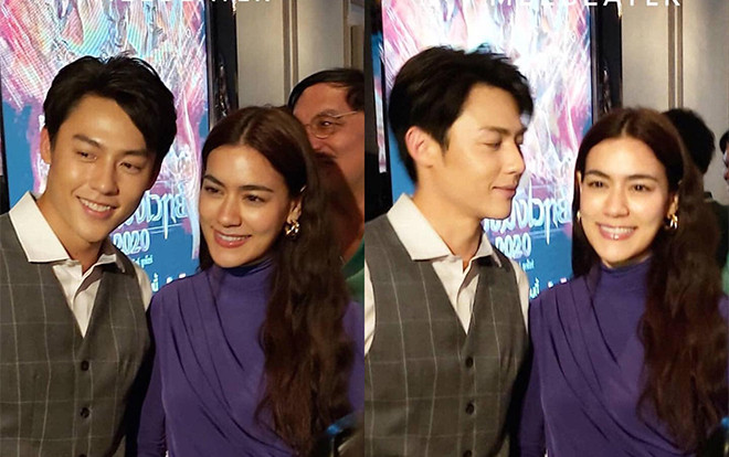 Kimmy Kimberley bất ngờ xuất hiện cổ vũ bạn trai Mark Prin tại họp báo ra mắt phim điện ảnh 'Necromancer 2020', xóa tan tin đồn rạn nứt Ảnh 2