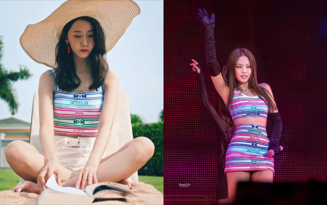 Nữ thần Yoona trẻ trung hơn hẳn khi đụng hàng với 'thánh sống Chanel' Jennie Ảnh 2