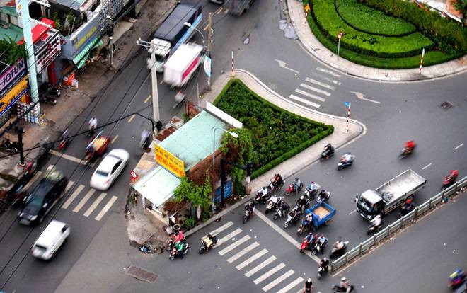 Căn nhà kì dị ở Sài Gòn Ảnh 2