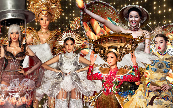 Hoàng Thùy lo lắng, chu toàn vì sợ hỏng trang phục dân tộc sau sự cố của H'Hen Niê - Kiều Loan - Tường San Ảnh 2