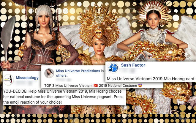 Top 3 National Costume 'gây bão' fan quốc tế: Chọn mẫu nào Hoàng Thùy cũng tỏa sáng tại Miss Universe 2019! Ảnh 2