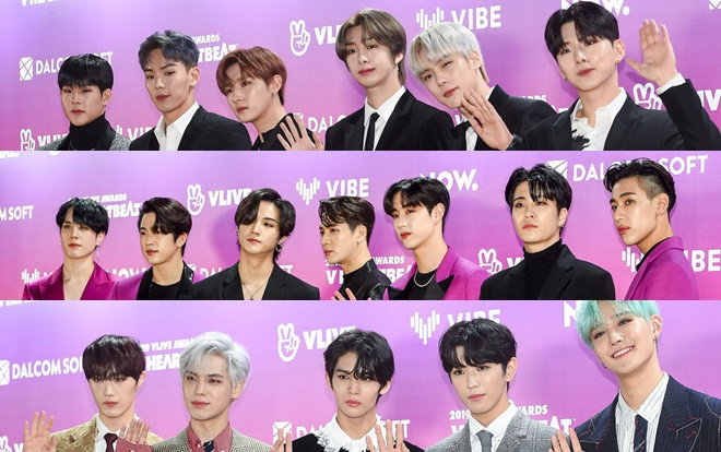 GOT7, Monsta X cùng CIX - Mamamoo đổ bộ thảm vàng 'Lễ trao giải âm nhạc Hàn Quốc 2019' Ảnh 2