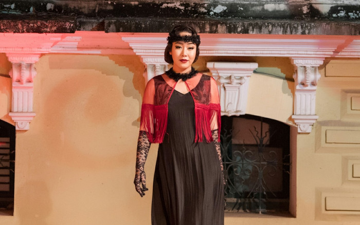 Ngô Phương Lan đẹp cuốn hút ánh nhìn khi mở màn show thời trang dù mới sinh con 8 tháng Ảnh 2