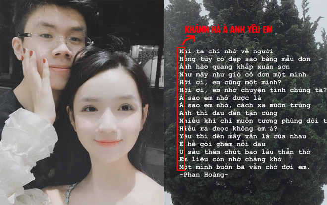 Tưởng làm thơ cho vui, rich kid Phan Hoàng khiến dân tình bất ngờ khi gửi gắm thông điệp tình yêu cho bạn gái Ảnh 2