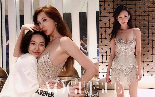 Lâm Chí Linh khoe dáng thon thả, chủ động giúp ông xã cởi áo trong buổi tiệc hậu kết hôn Ảnh 2