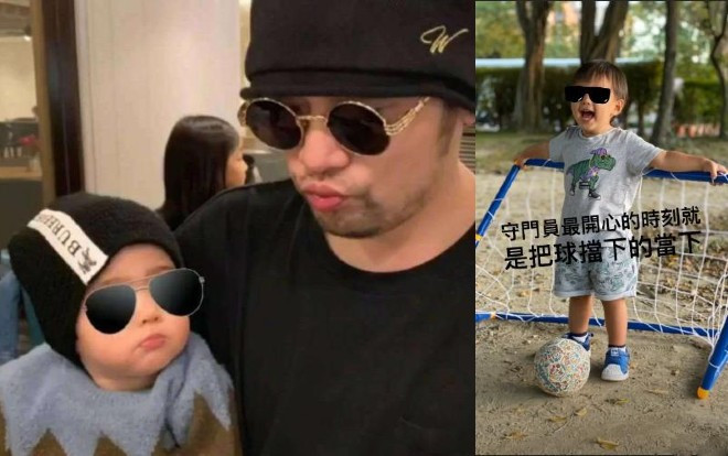 Côn Lăng khoe hình con trai, Tiểu Tiểu Châu tuy nhỏ nhưng ngũ quan nhìn cực giống Châu Kiệt Luân Ảnh 2