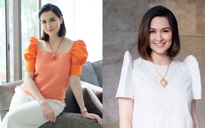 Bị chê mũm mĩm sau sinh, mỹ nhân đẹp nhất Philippines mặc gì để che bắp tay to? Ảnh 2