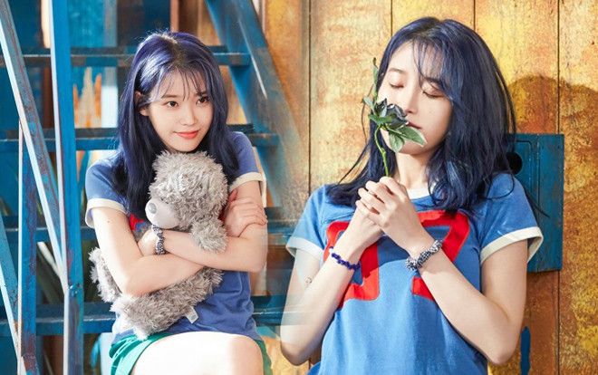 IU hóa cô nàng 'tắc kè bông' biến tấu loạt phong cách mới mẻ trong MV ca khúc chủ đề 'Blueming' Ảnh 2