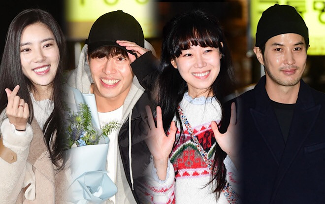 Tiệc liên hoan phim 'Khi hoa trà nở': Gong Hyo Jin - Kang Ha Neul giản dị, cười tươi như hái được mùa Ảnh 2