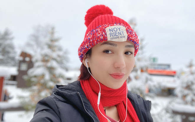 Ngọc Diễm tiếc vì không có con gái bên cạnh khi đến thăm ngôi làng 'Ông già Noel' trong truyền thuyết Ảnh 2