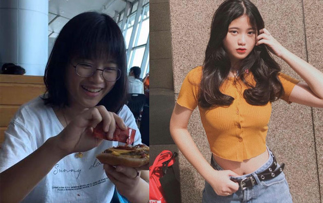 Nữ sinh 2003 'lột xác cực mạnh' xinh như gái Hàn Quốc sau khi bị bạn bè chê béo và quê mùa Ảnh 2