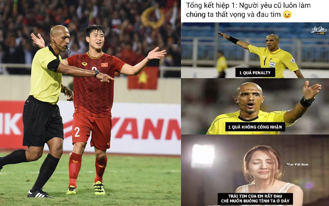 Dàn sao Việt và cộng đồng mạng phẫn nộ trước quyết định gây tranh cãi của trọng tài Ahmed Al-Kaf trong trận Việt Nam - Thái Lan Ảnh 2