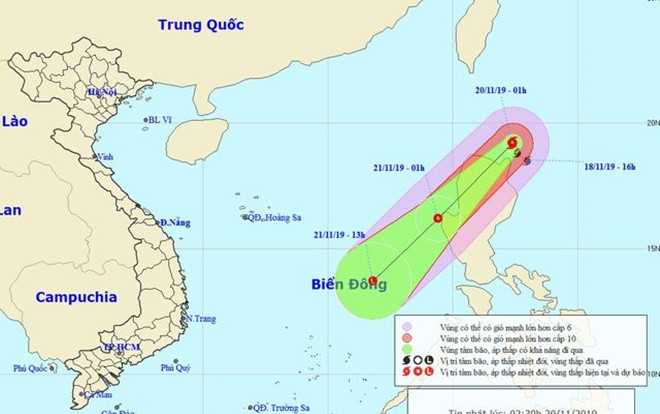 Bão Kalmaegi đang hướng vào Biển Đông, sức gió mạnh cấp 11, giật cấp 13 Ảnh 2