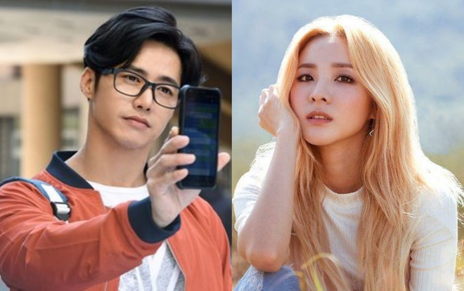 Sandara Park (2NE1) 'tỏ tình' tiền bối Click-B ngay trên sóng truyền hình Ảnh 2