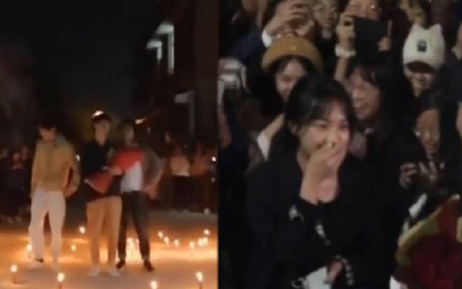 Cất công chuẩn bị màn tỏ tình hoành tráng nhưng thanh niên này lại đi nhầm ký túc xá khiến bao công sức 'đổ sông đổ bể' Ảnh 2