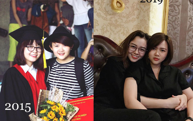 Bộ ảnh gây sốt với chuyện tình dài 10 năm từ thời học sinh đến lúc trưởng thành của cặp đôi đồng tính nữ Ảnh 2