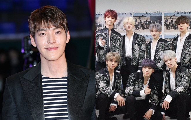 Sau 3 năm chữa bệnh ung thư, Kim Woo Bin cùng SEVENTEEN tham dự 'Giải Rồng Xanh 2019' Ảnh 2