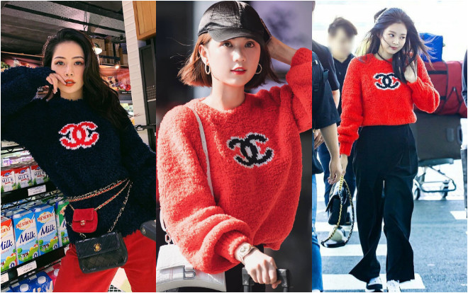 Chi Pu lên đồ đỉnh cao 'át vía' Ngọc Trinh và Jennie khi đụng hàng áo len Chanel đắt tiền Ảnh 2