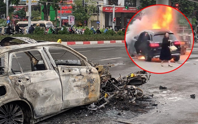 Tạm giữ hình sự nữ tài xế lái Mercedes GLC 250 gây ra vụ tai nạn thảm khốc khiến cô gái tử vong thương tâm Ảnh 2