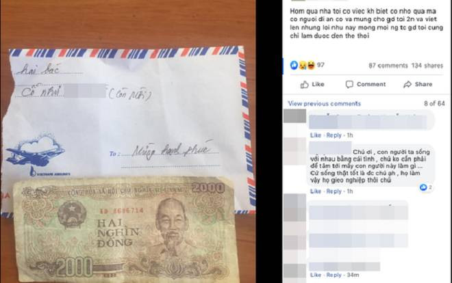 Vị khách vô duyên nhất năm: Đi đám cưới bỏ phong bì 2 nghìn đồng còn viết giấy với nội dung khiếm nhã về mâm cỗ mà gia chủ chuẩn bị Ảnh 2