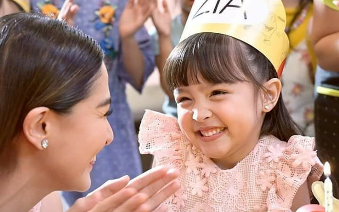 'Mỹ nhân đẹp nhất Philippines' Marian Rivera làm tiệc sinh nhật ngập sắc hồng cho con gái 4 tuổi Ảnh 2